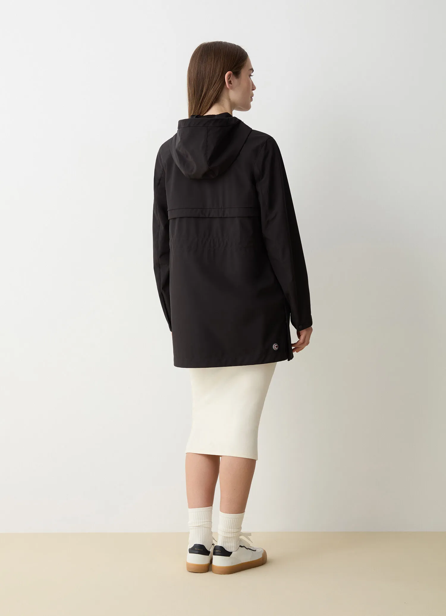 Long stretch softshell jacket