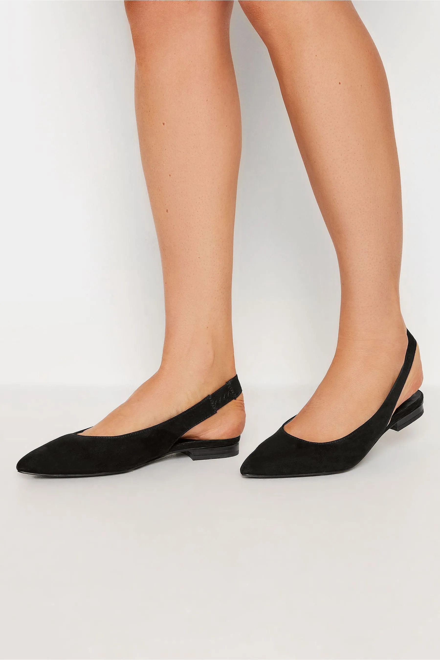 Long Tall Sally - Scarpe a punta piatta con cinturino posteriore