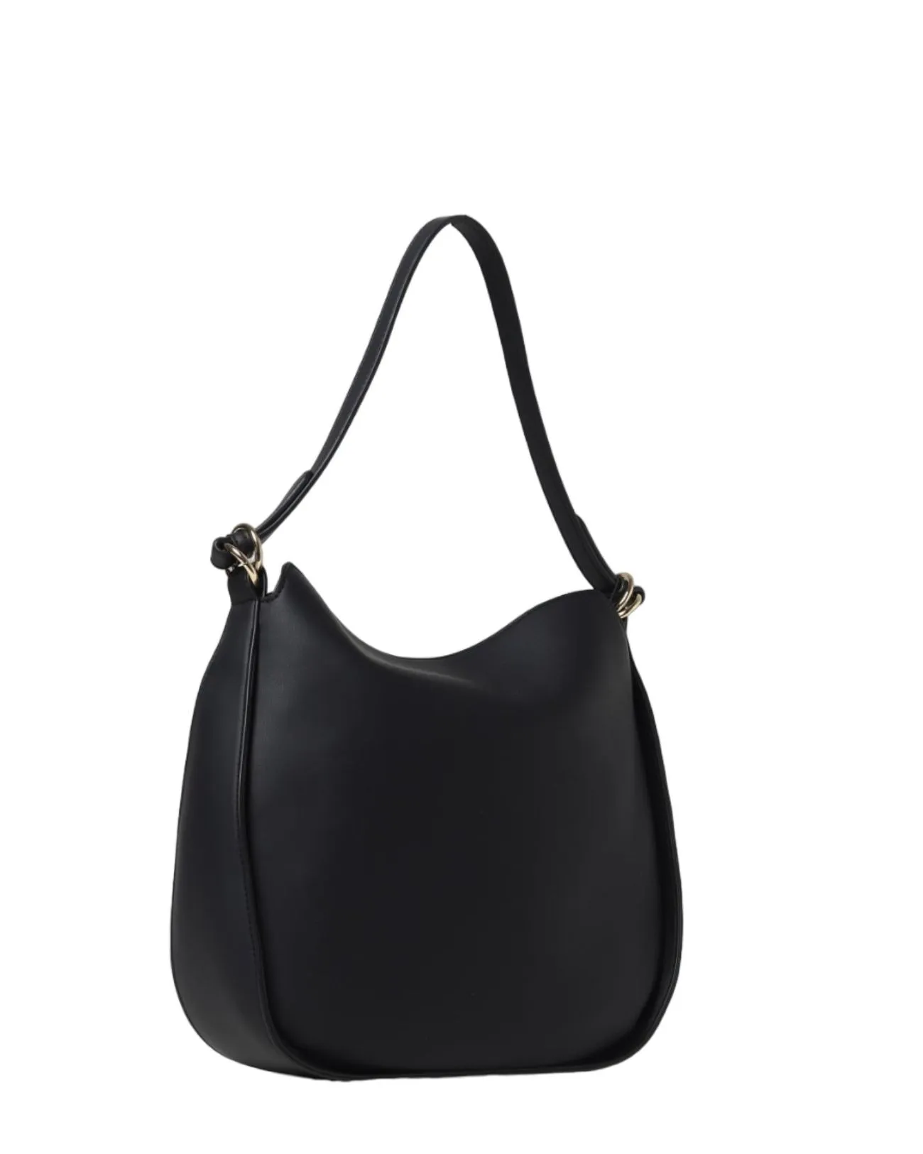 Love Moschino - Borsa a spalla in ecopelle con logo frontale in metallo | Studioarch.com