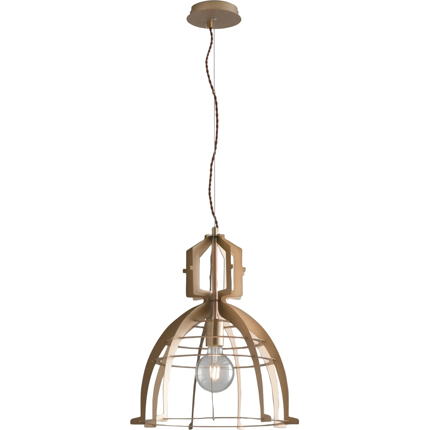 LUCE ambiente Design sospensione Urban in metallo oro