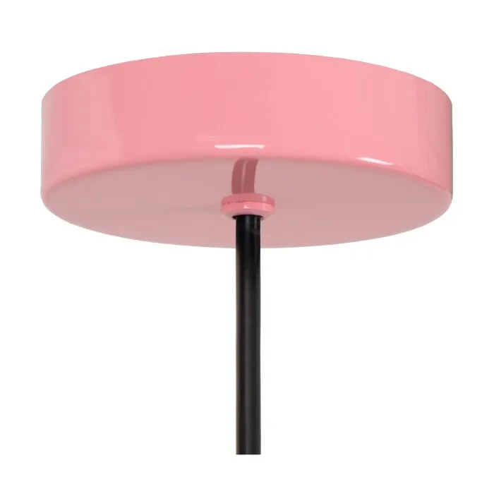 Lucide MACARONS Lampadario a sospensione Fucsia, 1-Luce