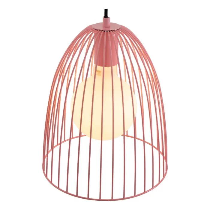Lucide MACARONS Lampadario a sospensione Fucsia, 1-Luce