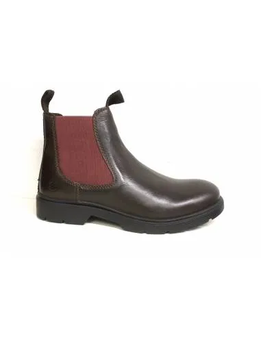 LUMBERJACK Beatols CHARLIE 97913 elastico Vino pelle Marrone