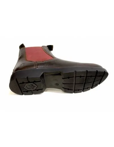LUMBERJACK Beatols CHARLIE 97913 elastico Vino pelle Marrone