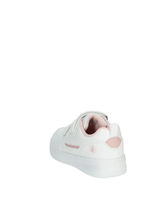 LUMBERJACK  SNEAKERS BASSA SB70411-002 BIANCO/ROSA