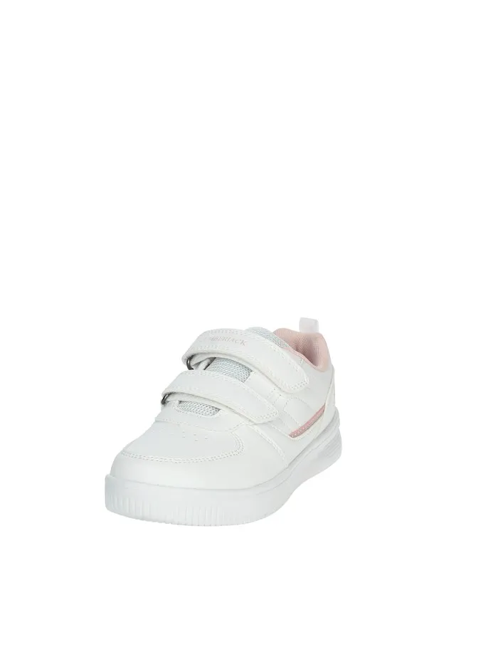 LUMBERJACK  SNEAKERS BASSA SB70411-002 BIANCO/ROSA