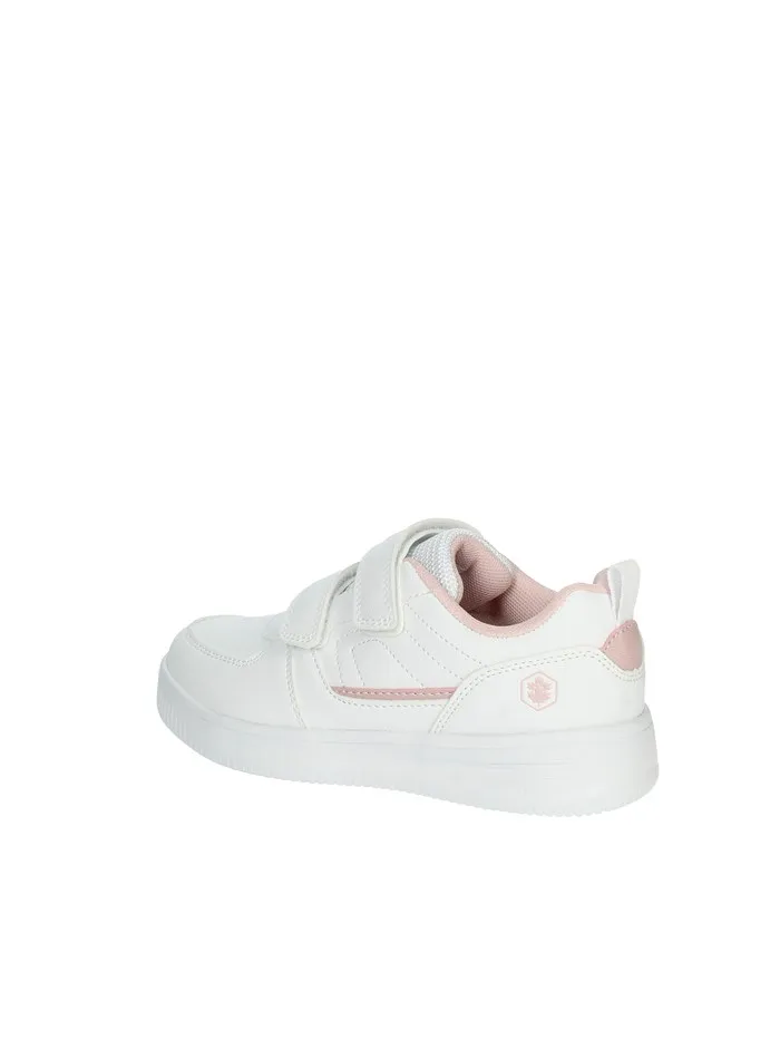 LUMBERJACK  SNEAKERS BASSA SB70411-002 BIANCO/ROSA