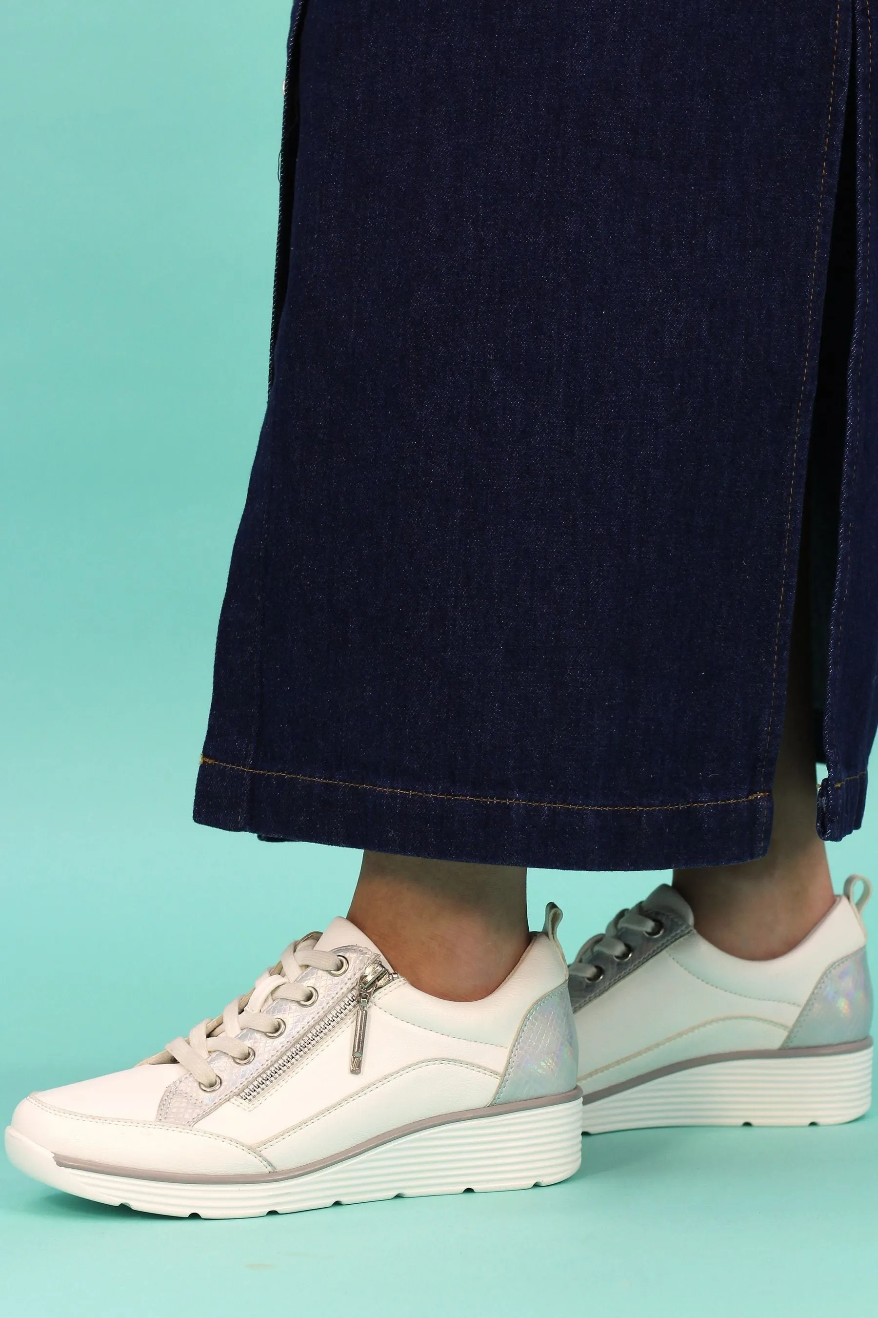 Lunar Kiley - Scarpe da ginnastica con zeppa