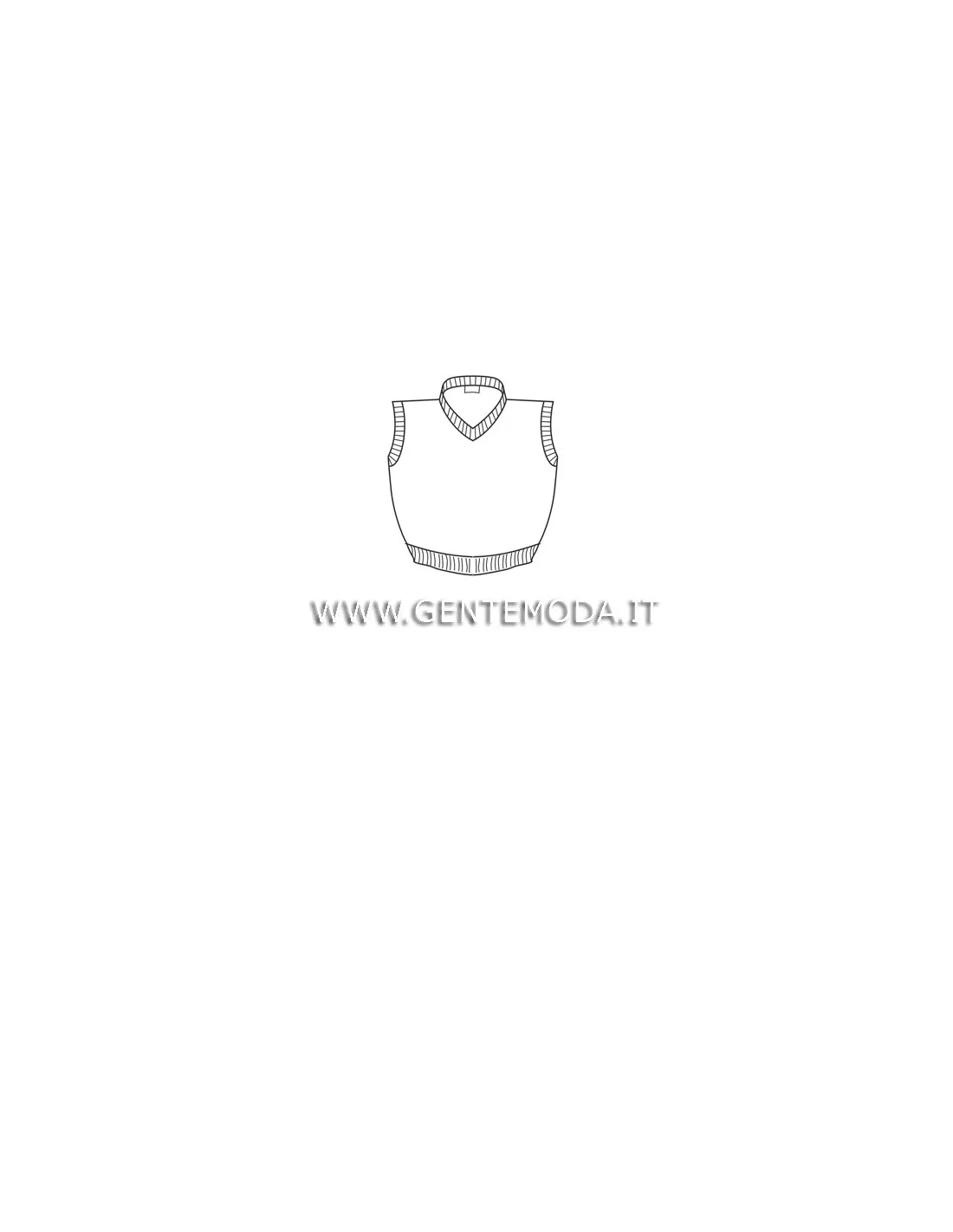 Maglia collo v mm lana rosso taglie forti
