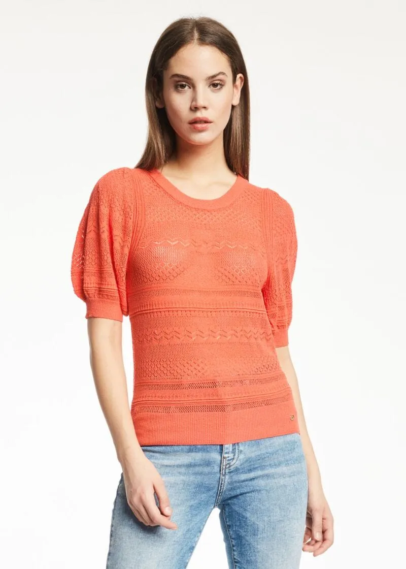 Maglia con trama grafica