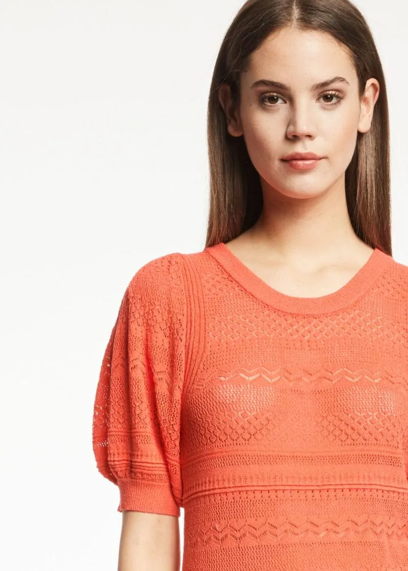Maglia con trama grafica