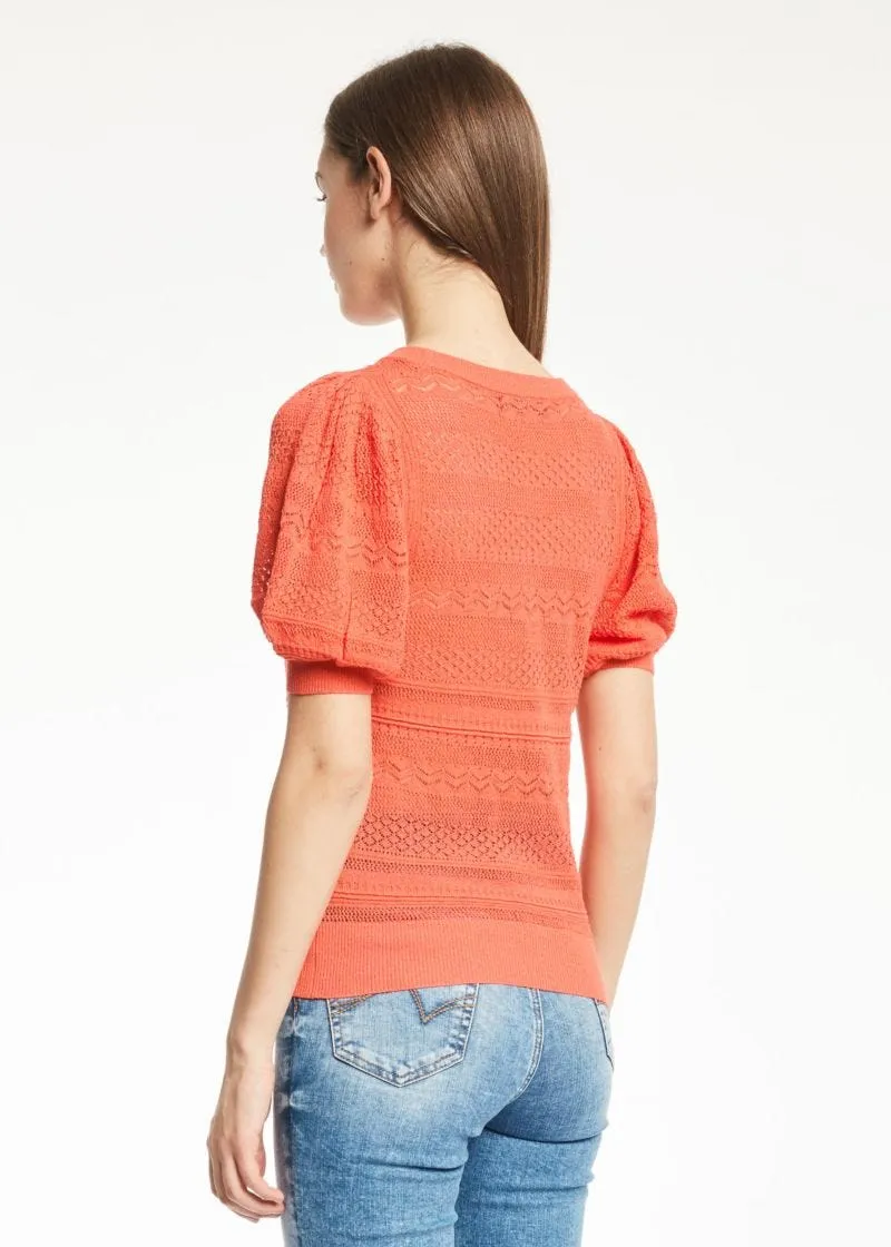 Maglia con trama grafica