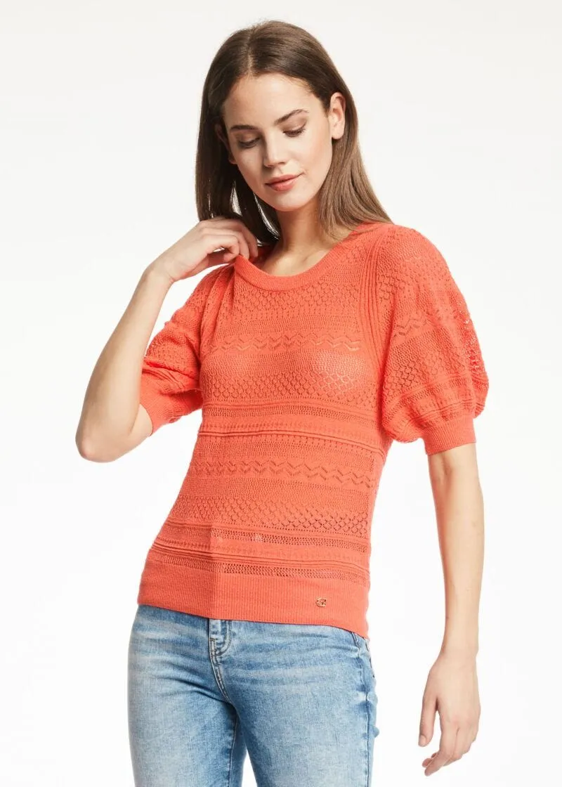 Maglia con trama grafica