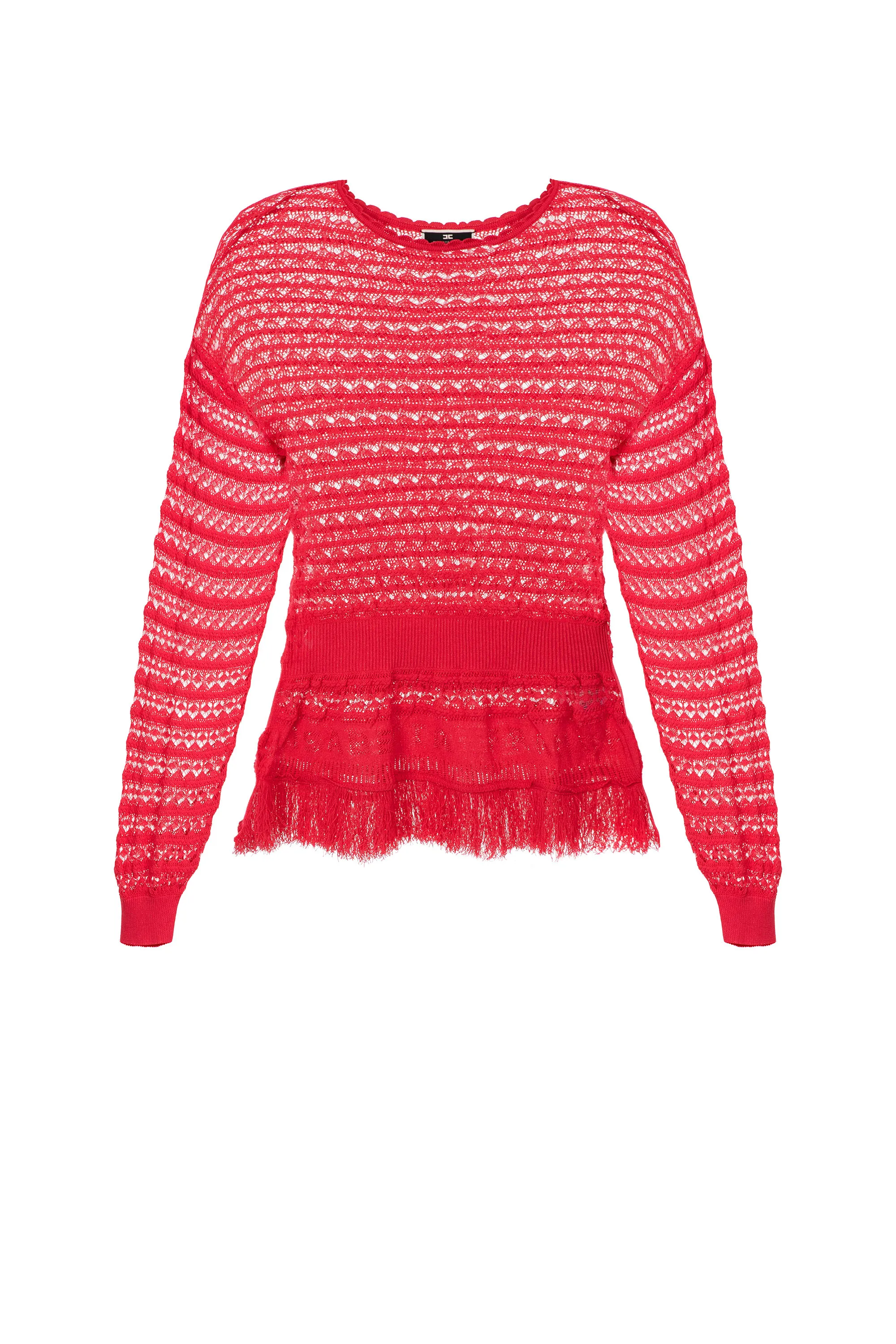 Maglia in punto pizzo