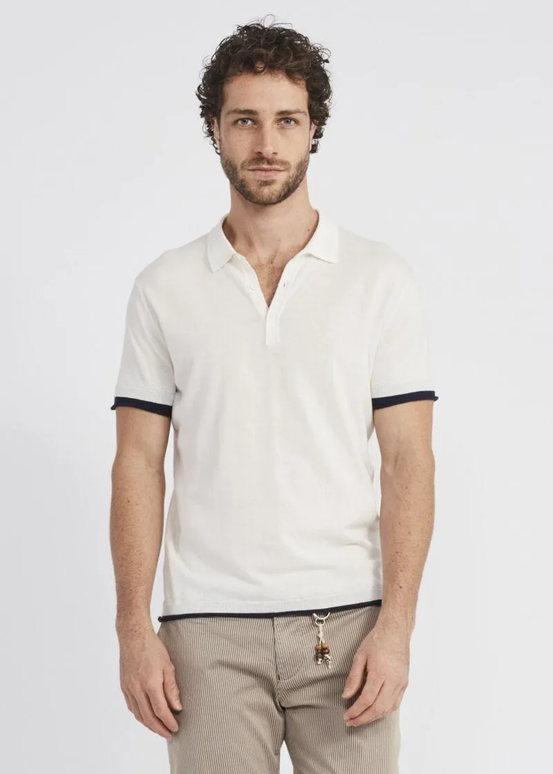 Maglia polo in cotone
