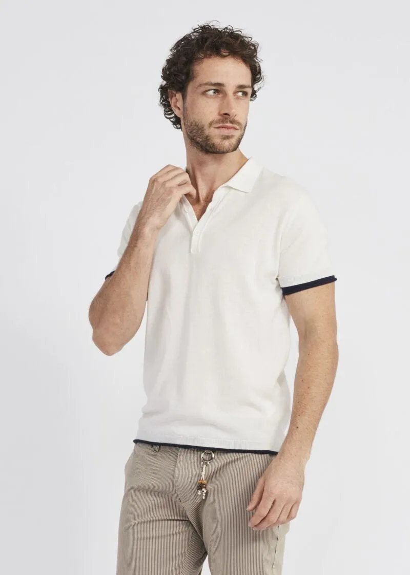 Maglia polo in cotone