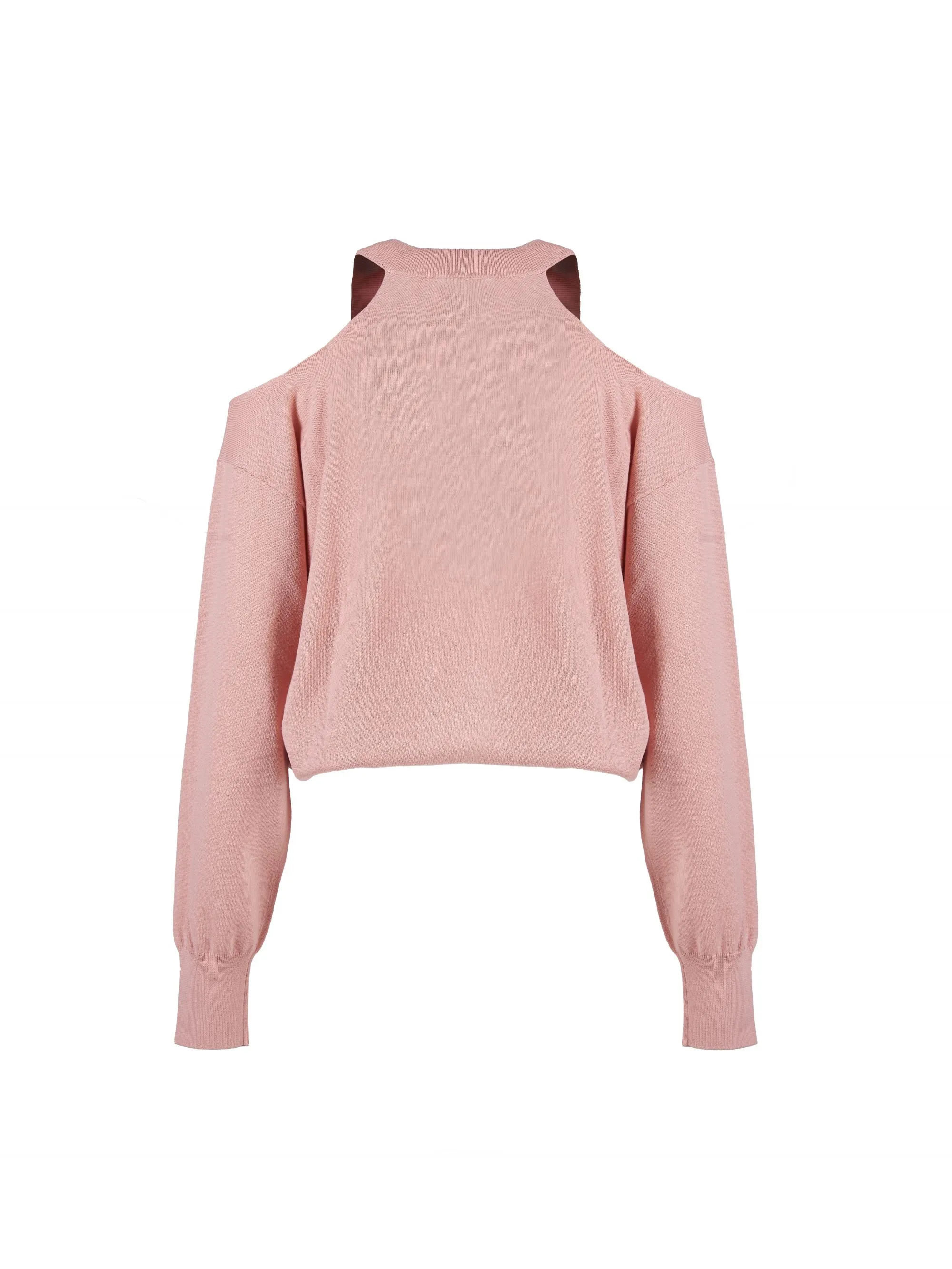 MAGLIA ROSA IN COTONE