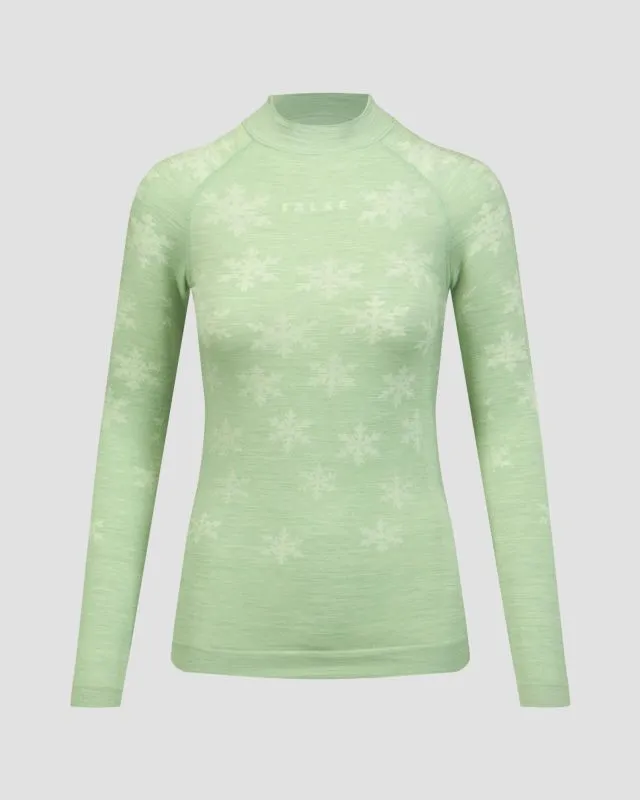 Maglietta a maniche lunghe termoattiva da donna Falke Wool-Tech