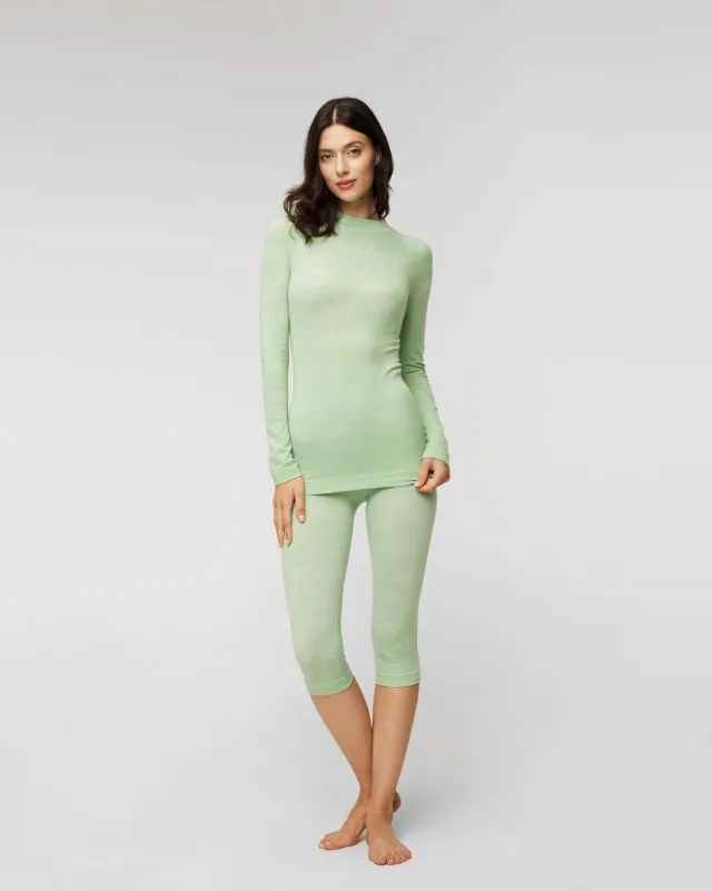 Maglietta a maniche lunghe termoattiva da donna Falke Wool-Tech