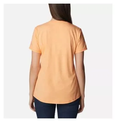 Maglietta Columbia Sun Trek Ss Orange Donna