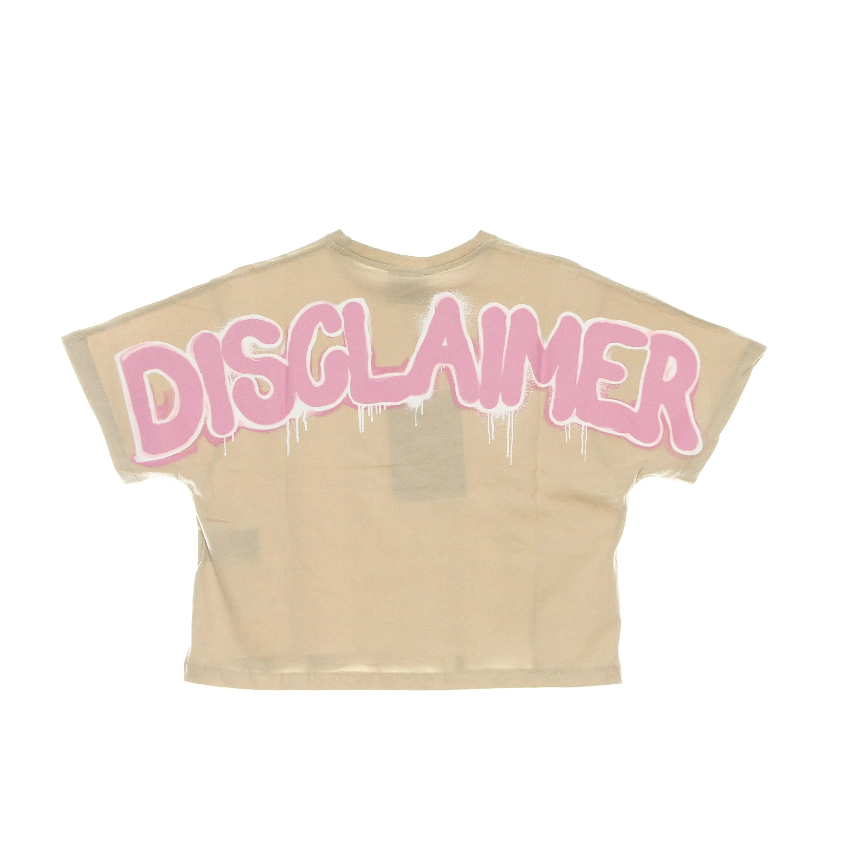 Maglietta Corta Donna Big Logo Back Tee Safari
