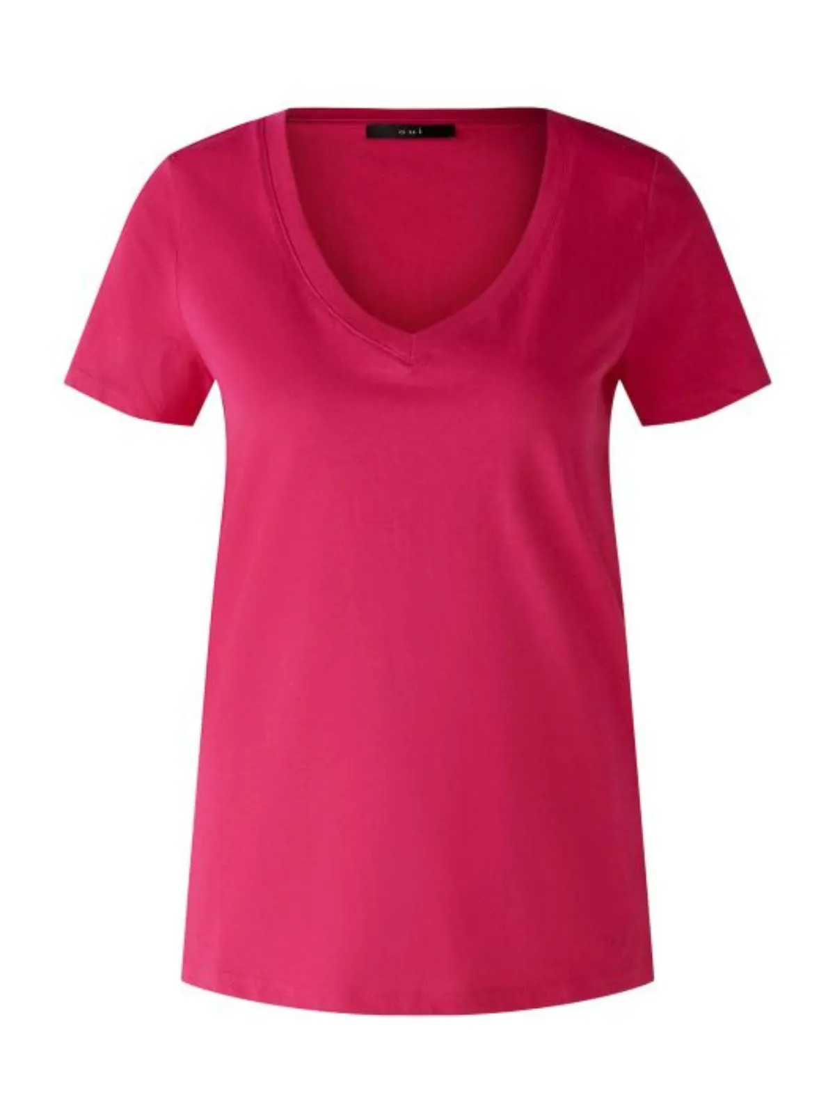 Maglietta fucsia in cotone organico