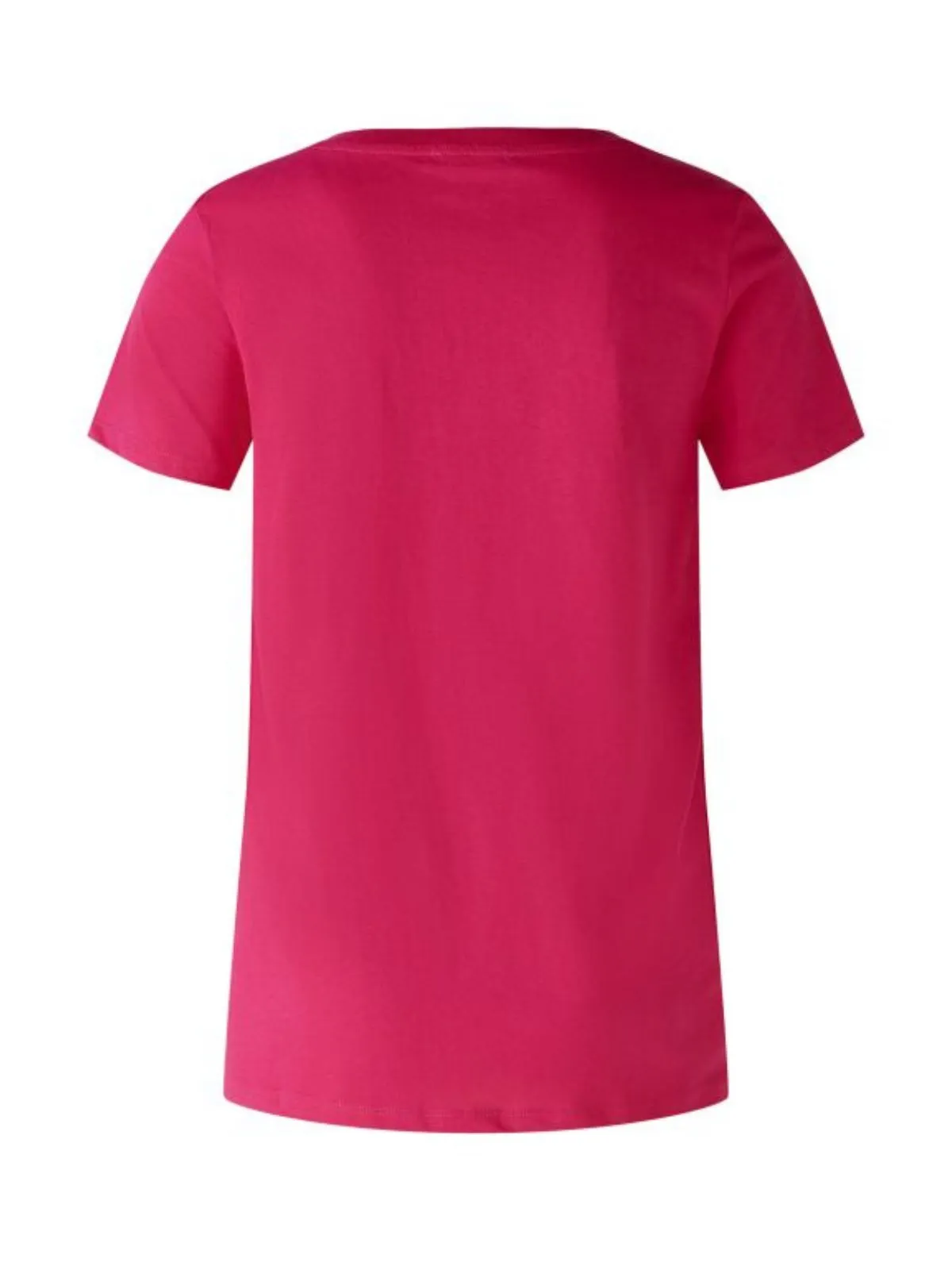 Maglietta fucsia in cotone organico