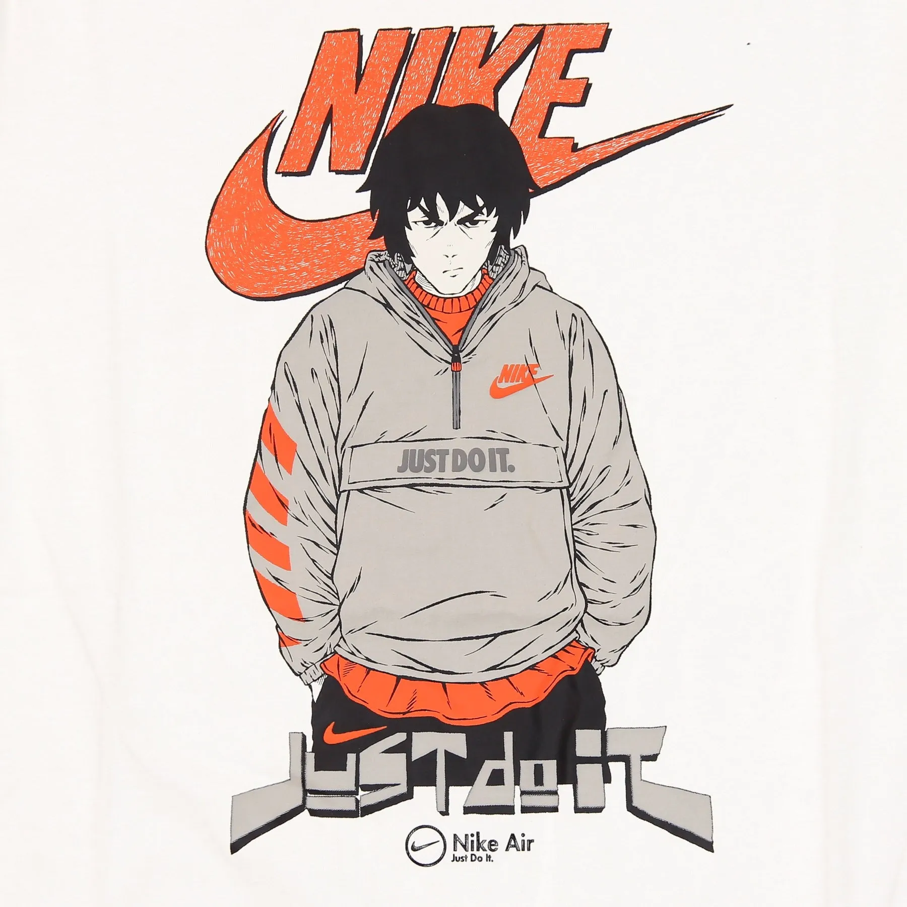 Maglietta Uomo Air Tee Manga Futura Man White