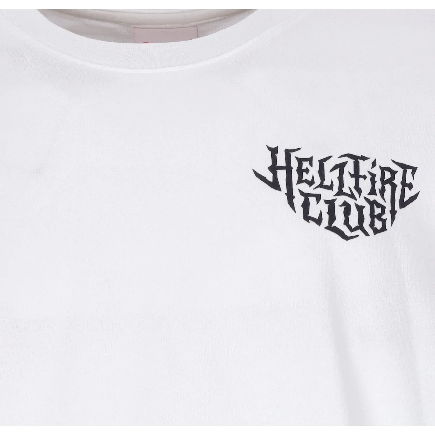 Maglietta Uomo Hellfire Club Tee X Stranger Things White/black