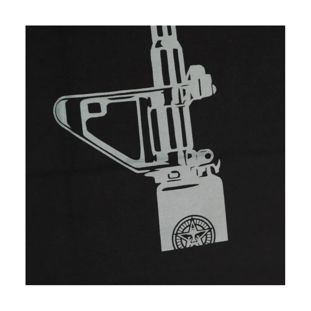 maglietta uomo militant peace classic tee BLACK