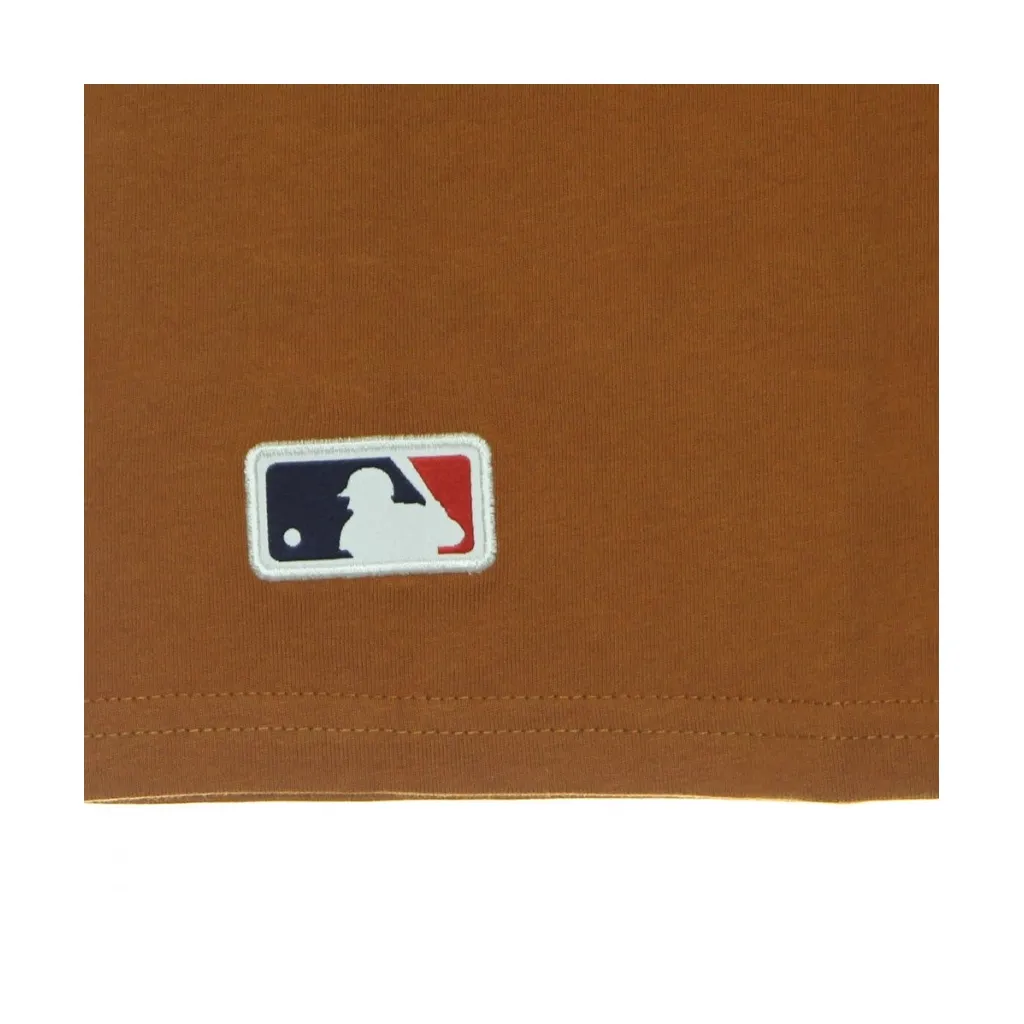 maglietta uomo mlb big logo oversized tee losdod TOFFEE