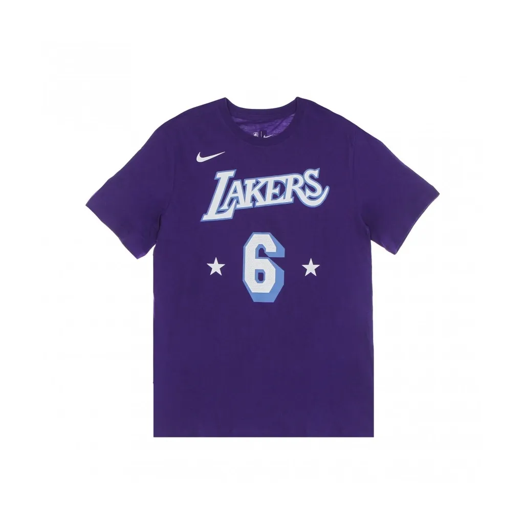 maglietta uomo nba essential tee no 6 lebron james loslak COURT PURPLE