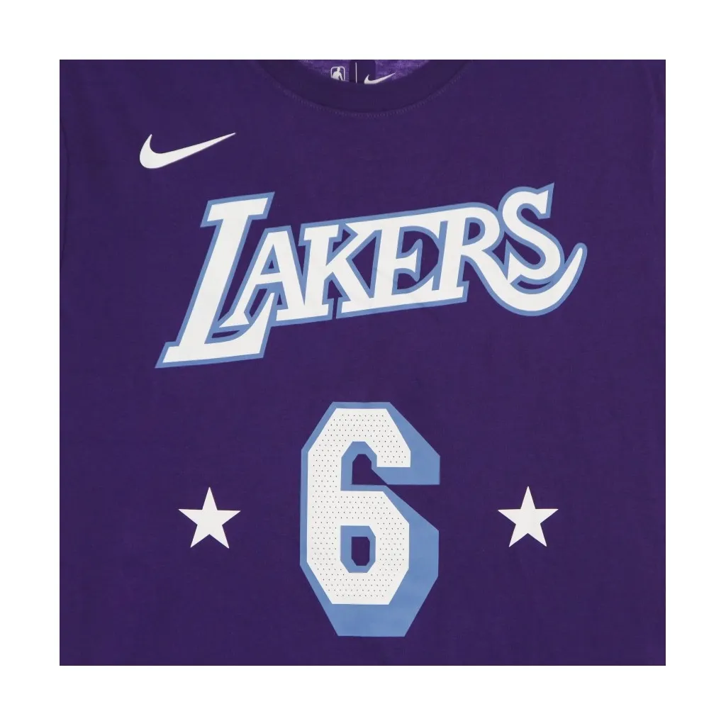 maglietta uomo nba essential tee no 6 lebron james loslak COURT PURPLE