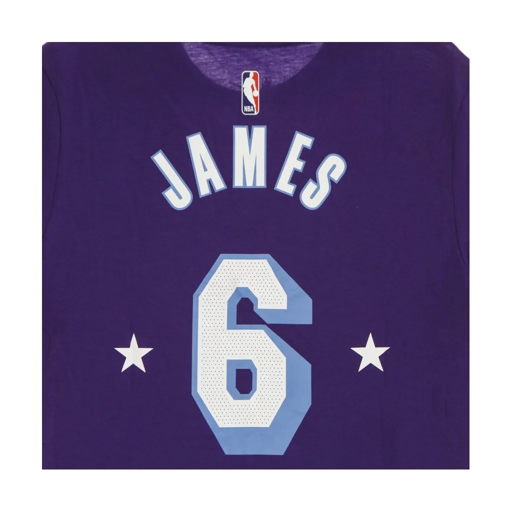 maglietta uomo nba essential tee no 6 lebron james loslak COURT PURPLE