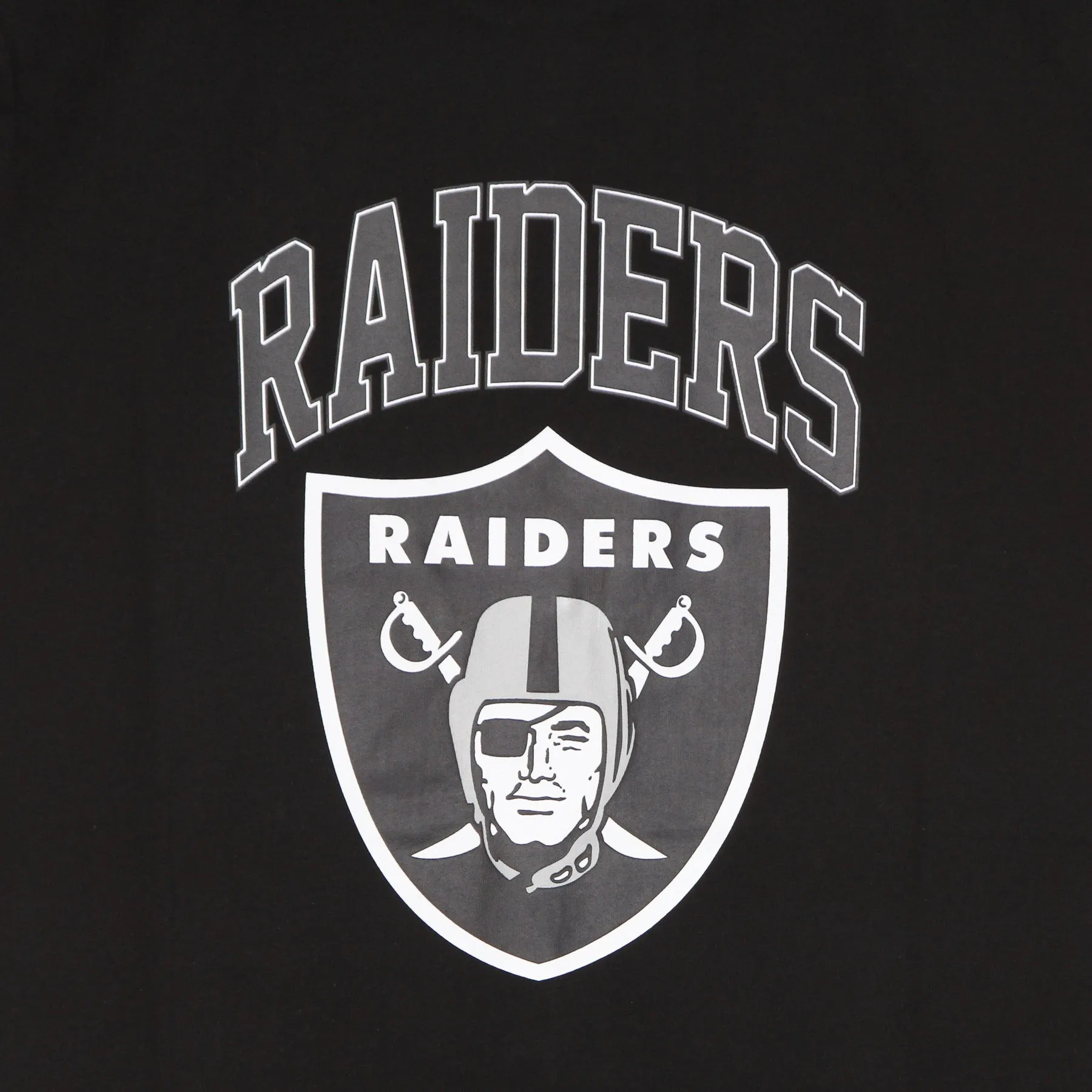 Maglietta Uomo Nfl Team Shadow Tee Lasrai Black/white