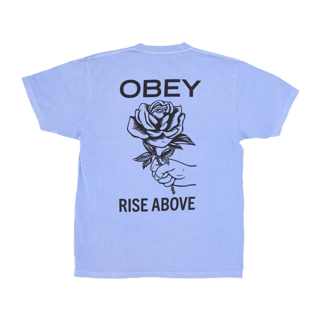 maglietta uomo rise above rose classic pigment tee PIGMENT HYDRANGEA