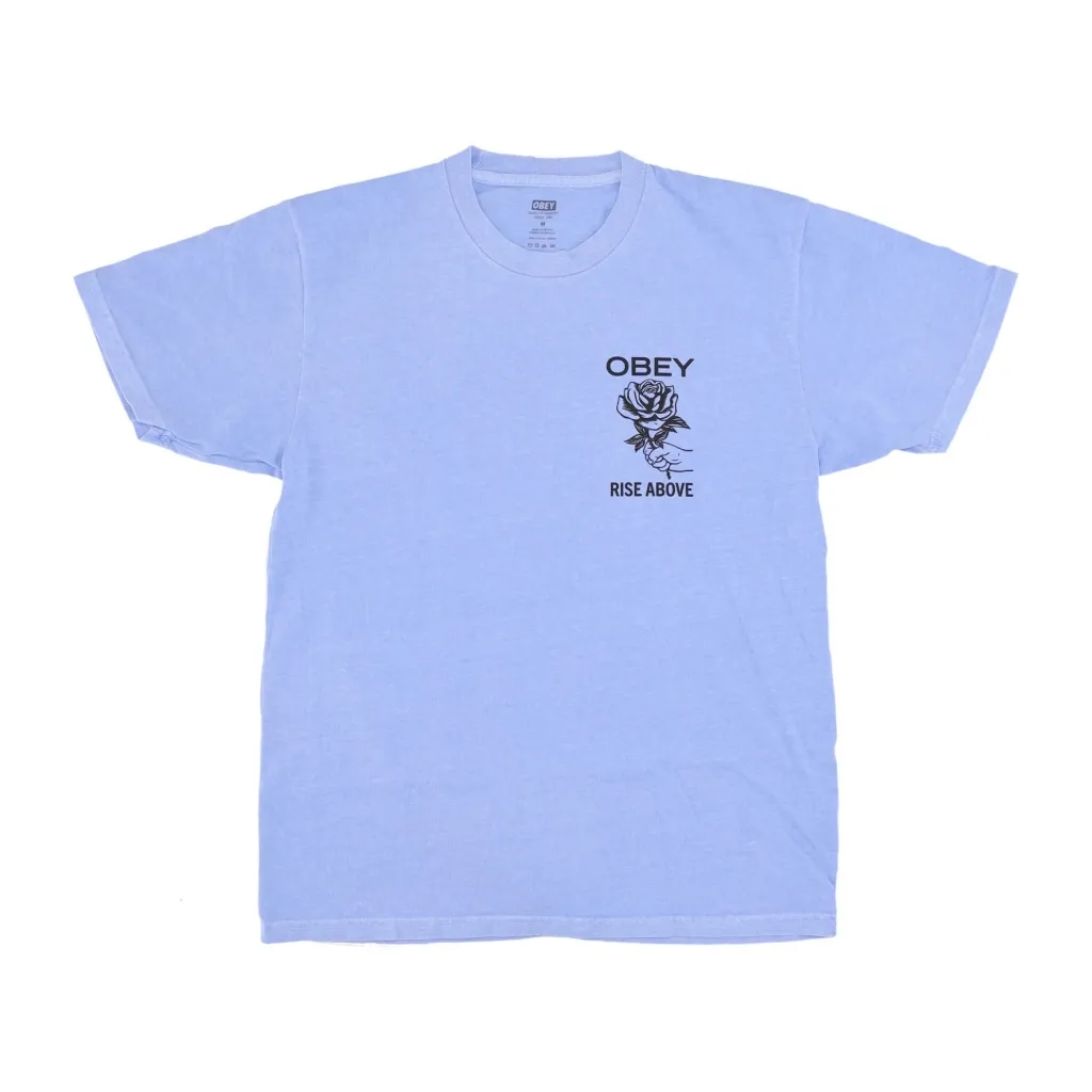 maglietta uomo rise above rose classic pigment tee PIGMENT HYDRANGEA