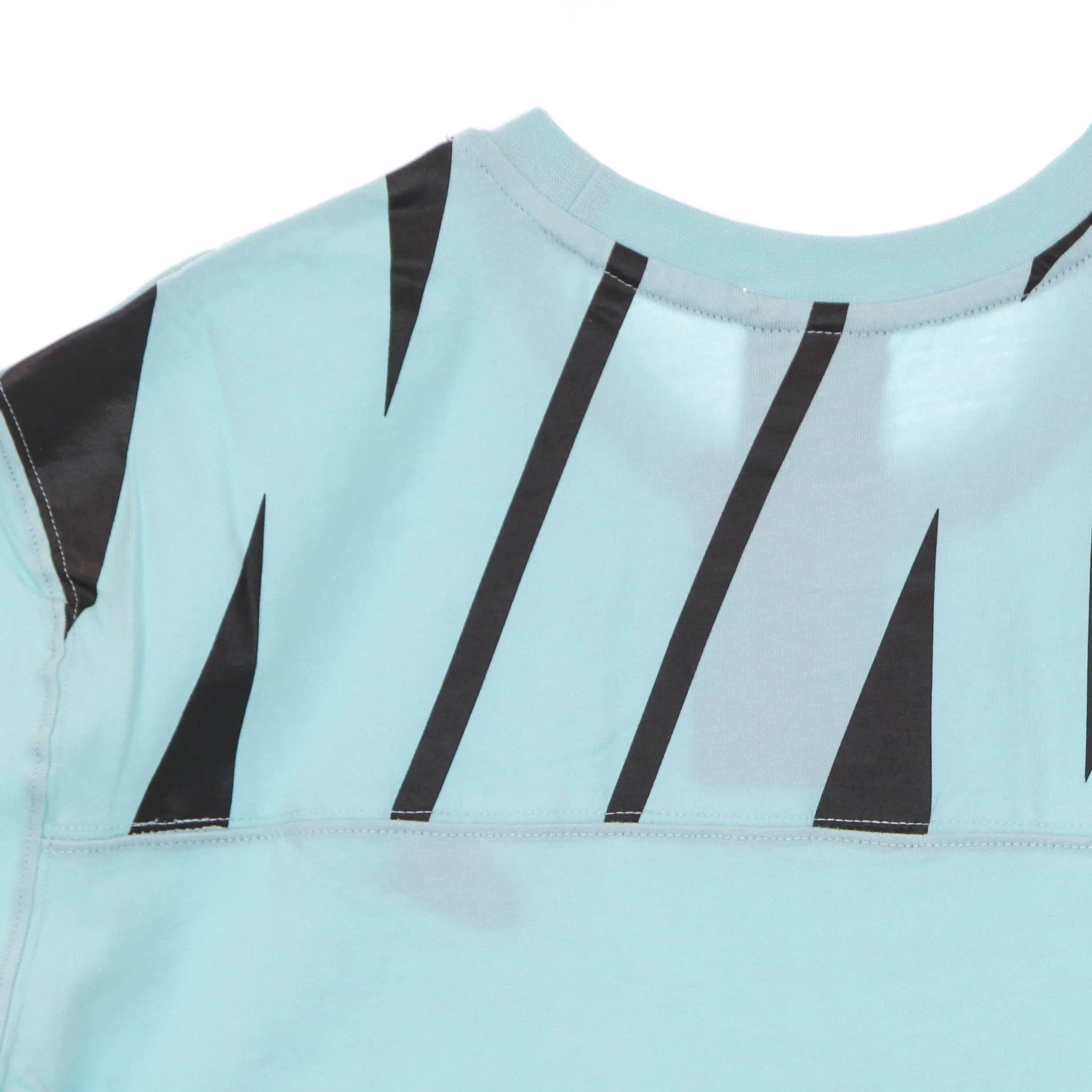 Maglietta Uomo Sportswear Short Sleeve Knit Top Seasonal Light Dew/black