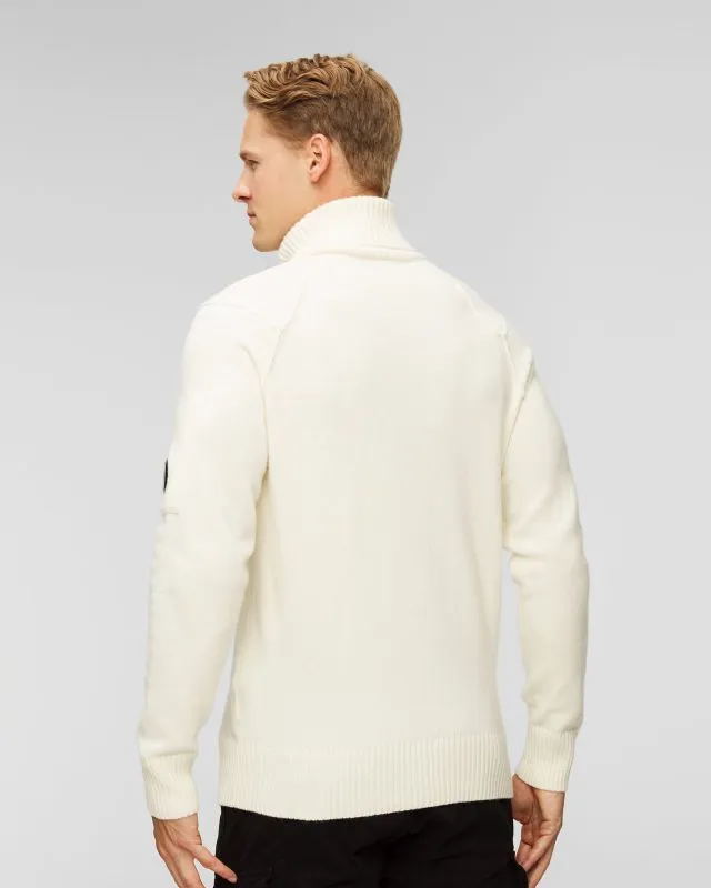 Maglione a collo alto in lana da uomo C.P. Company