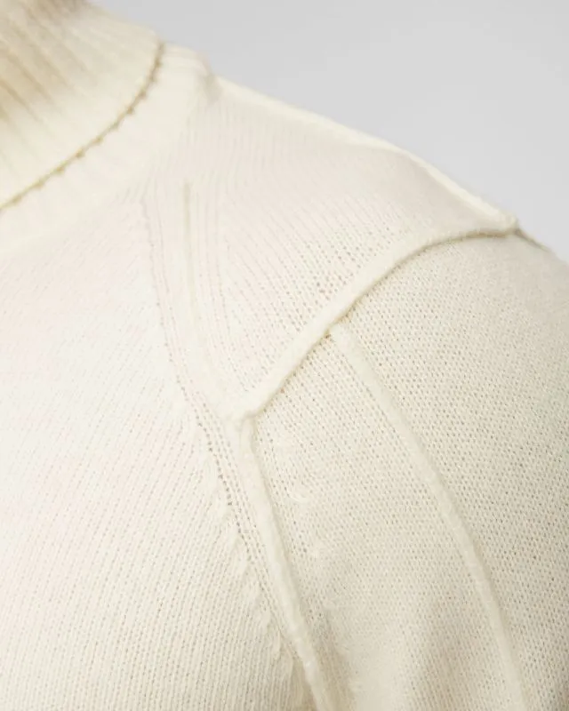 Maglione a collo alto in lana da uomo C.P. Company