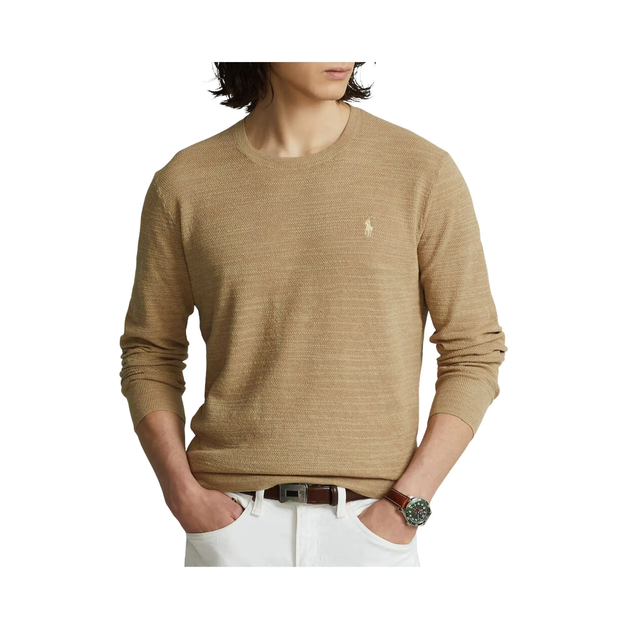 Maglione Uomo color Marrone