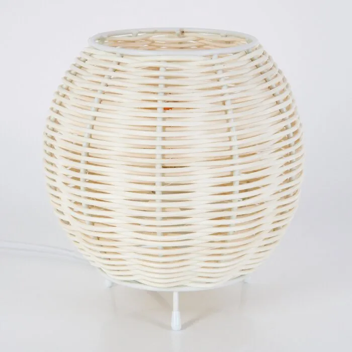 Malpica Lampada da tavolo Beige, 1-Luce