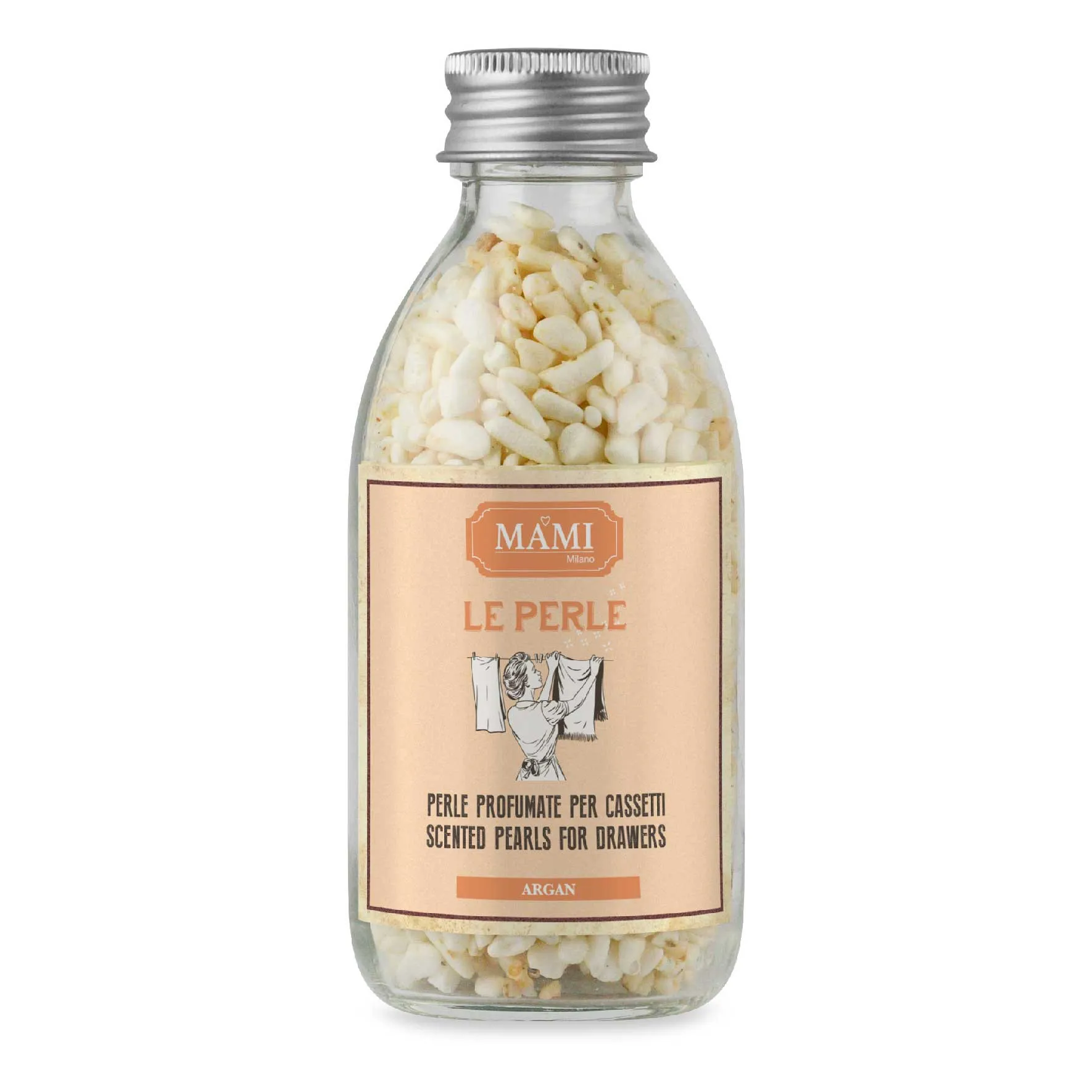 Mami Milano  Perle profumate per tessuti da inserire nei cassetti "Argan" Le Perle