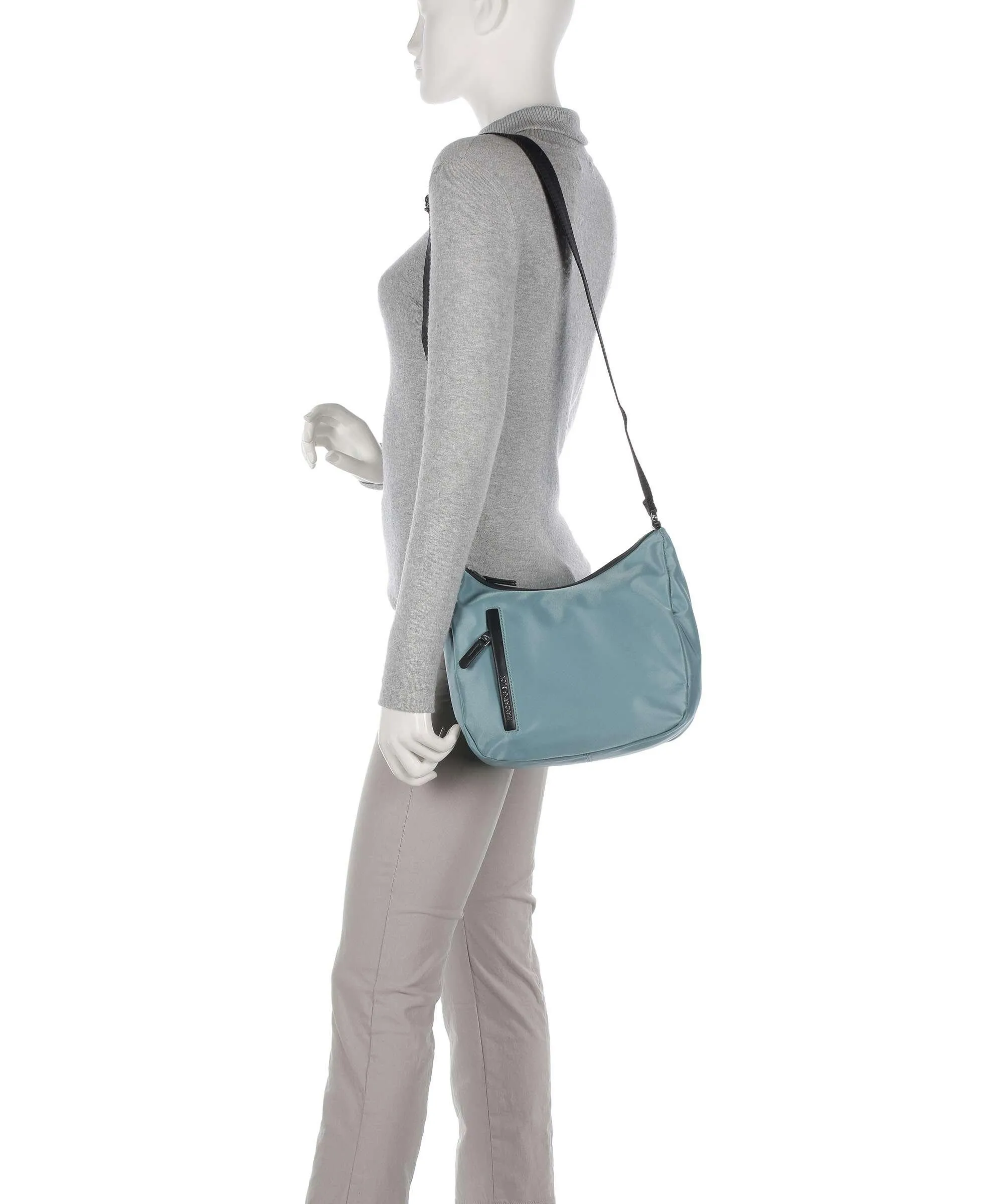  Mandarina Duck Hunter Borsa a tracolla nylon verde blu  