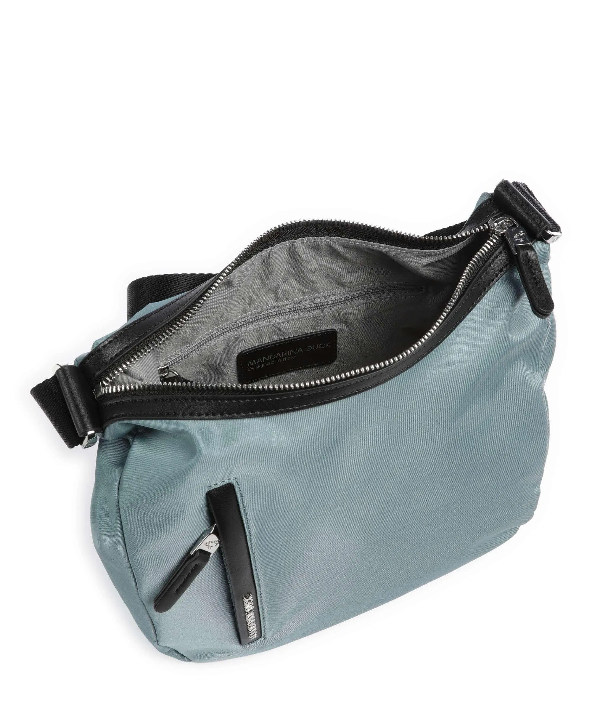  Mandarina Duck Hunter Borsa a tracolla nylon verde blu  