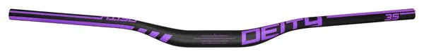 Manubrio Deity Speedway 35 Carbonio 810mm Nero Viola