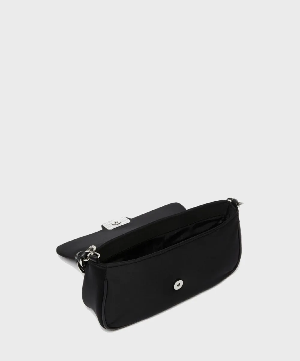 Marella Emily1 borsa baguette, tessuto nero