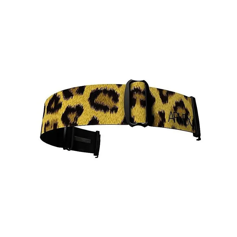 Maschera con cinturino APHEX (leopardo)