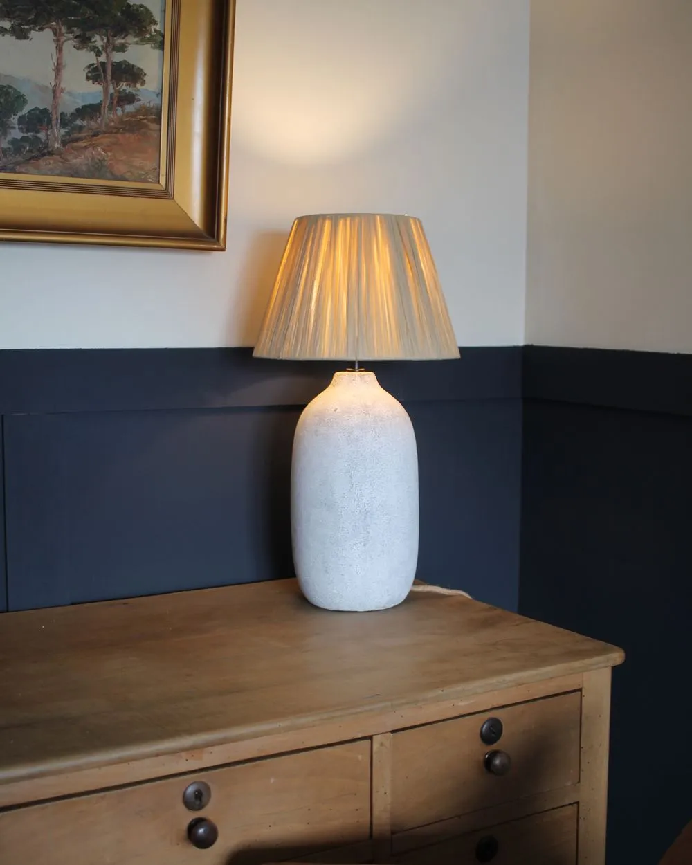 MATILDE Lampada da tavolo Grigio Ceramica