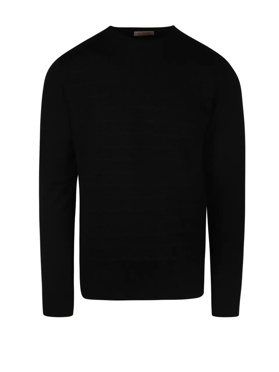 MEN VALENTINO BLACK VISCOSE KNITWEAR
